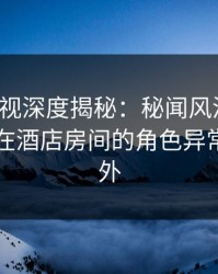 香蕉影视深度揭秘：秘闻风波背后，当事人在酒店房间的角色异常令人意外